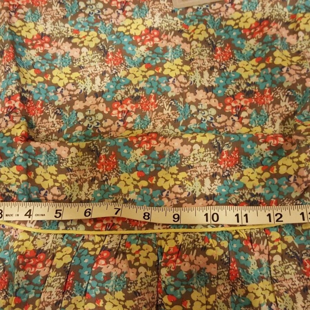 matilda jane womens brown floral dress size 10 new - Picture 4 of 7